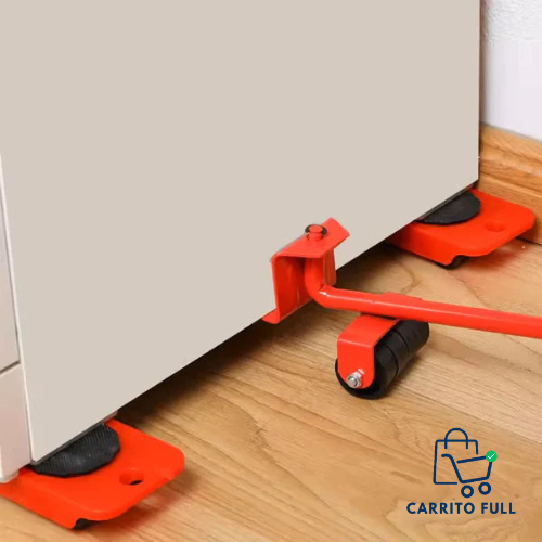 ELEVADOR DE MUEBLES CON RODILLO